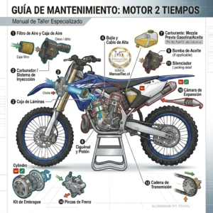 Guía de mantenimiento Motor 2T Motos