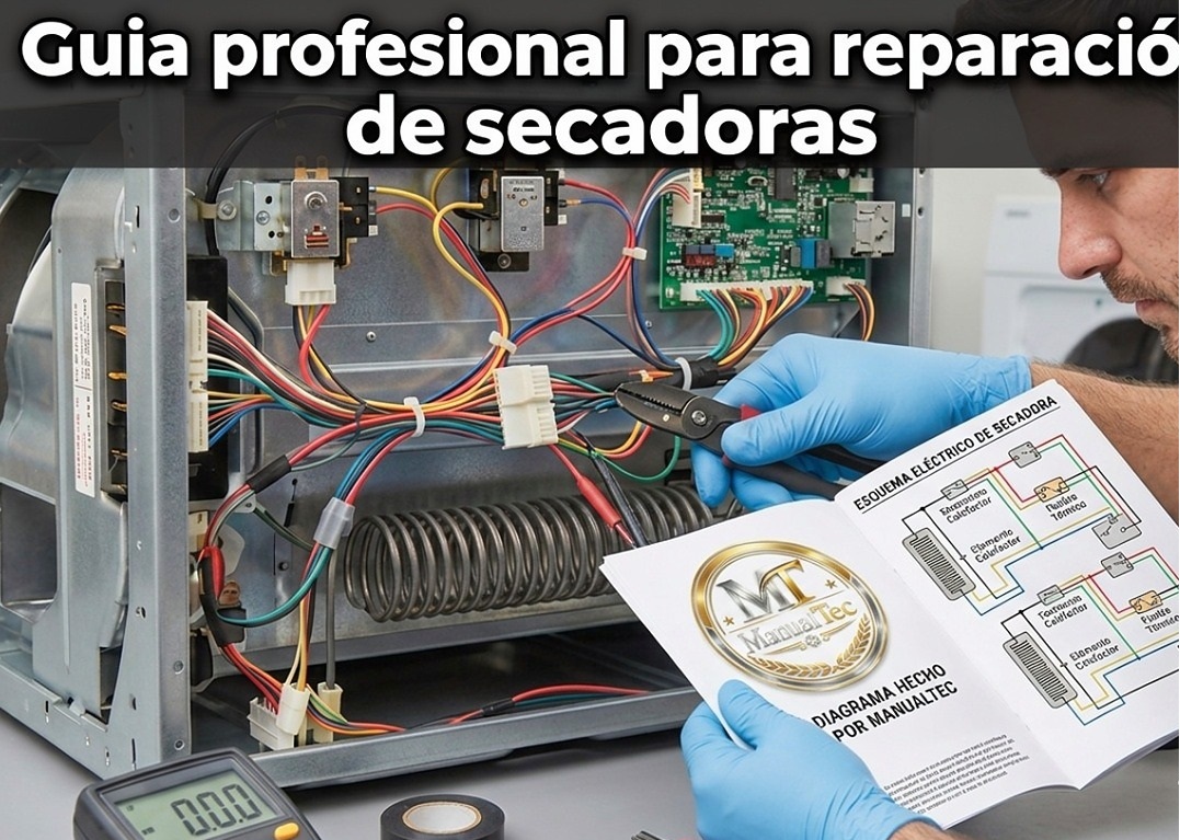 Guía profesional para reparación de secadoras
